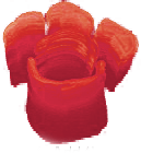 Example image of petal connecting throat